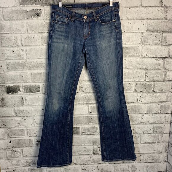 Citzens of Humanity Low Waist Flare Ingrid Stretch Jeans - Picture 1 of 12